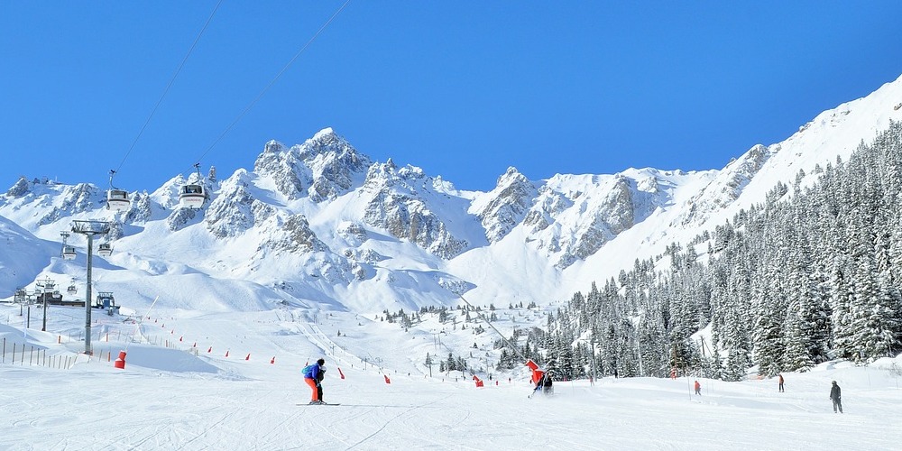 Ski in Meribel France